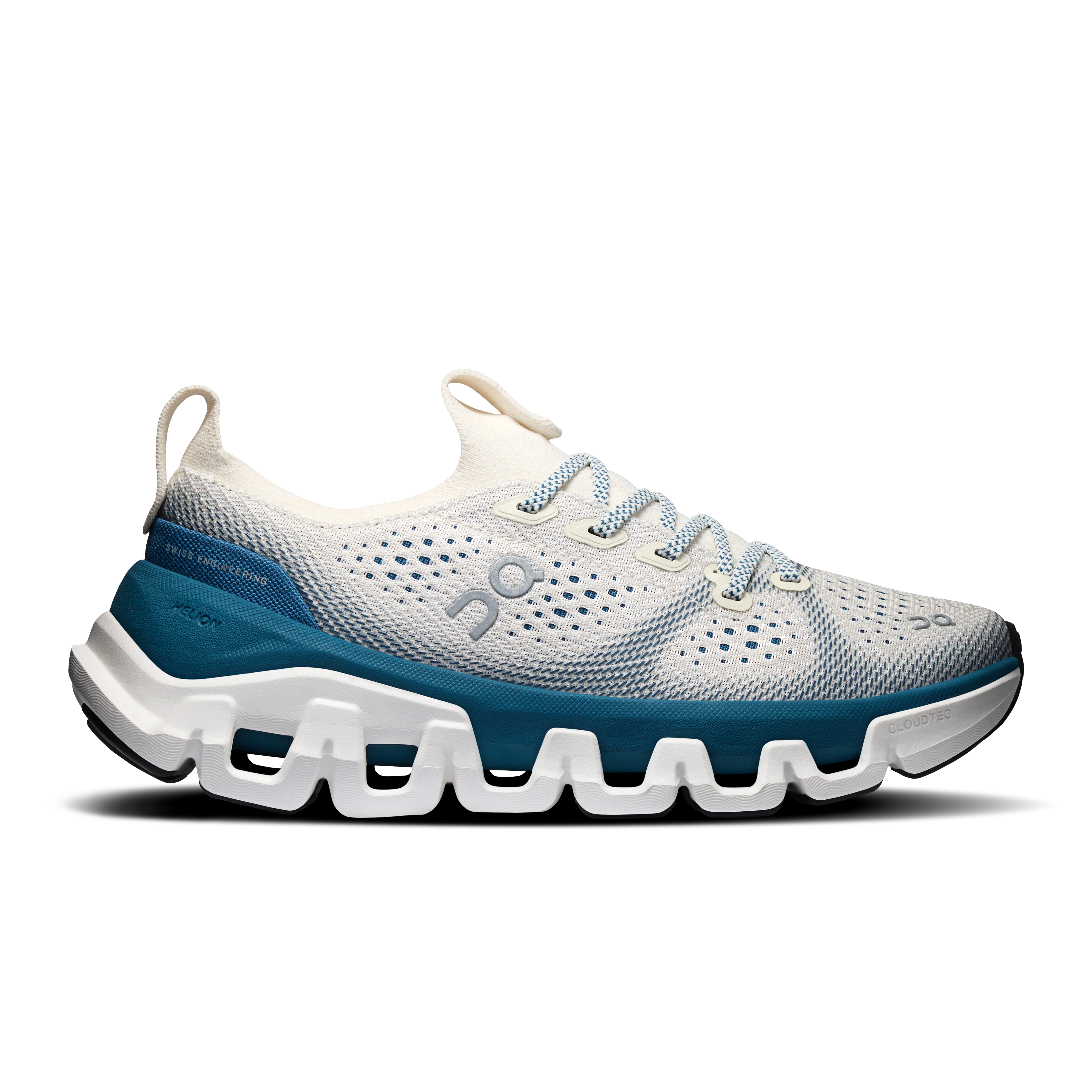 On Running Women's Cloud X Tempo Shoes - Ivory / Storm