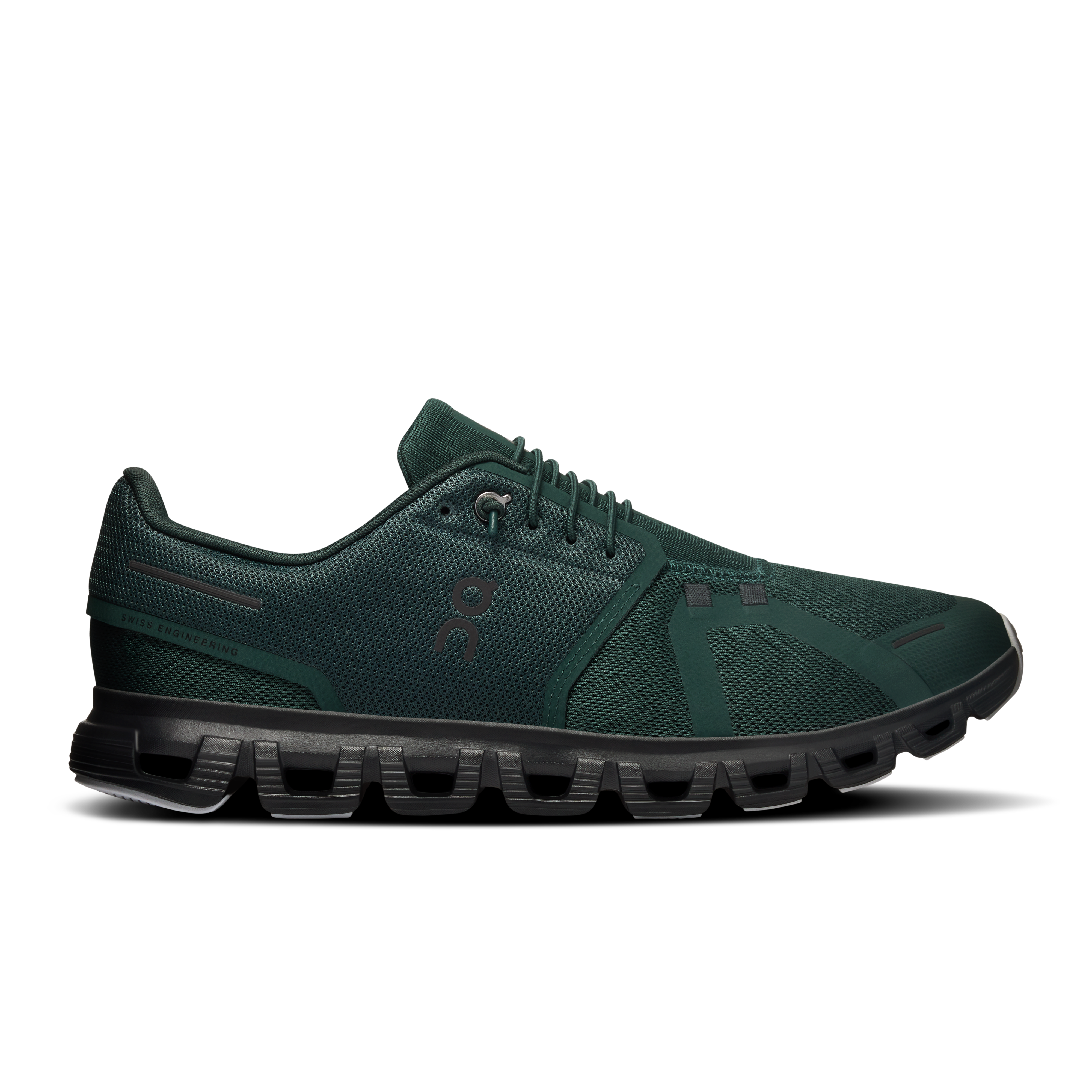 On Running Men's Cloud 6 Shoes - Evergreen / Glacier