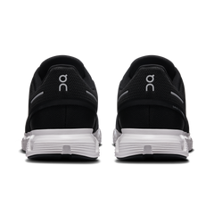 On Running Men's Cloud 6 Wide Shoes - Black / White