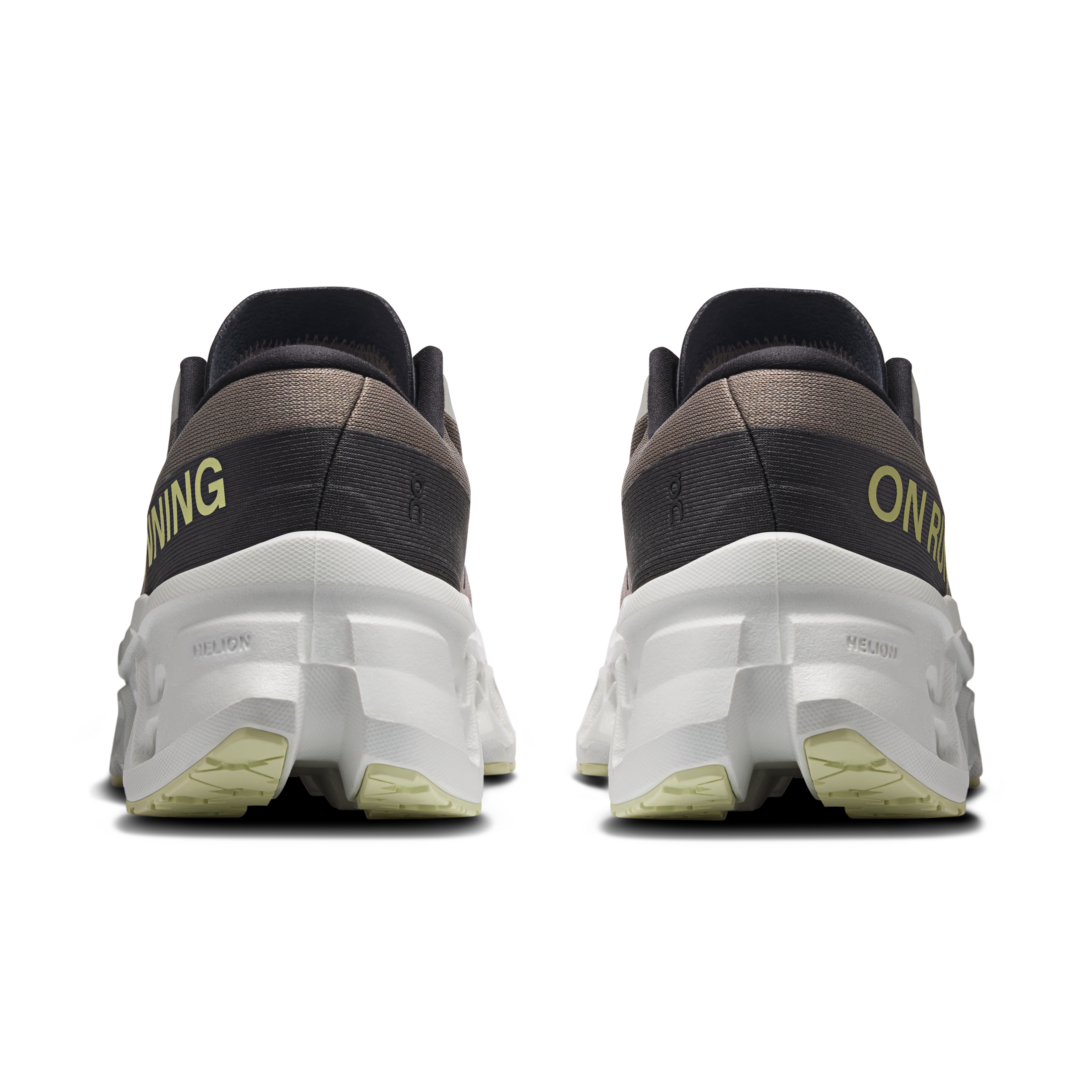 On Running Men's Cloudsurfer Max Shoes - Pelican / Limelight