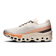 On Running Women's Cloudmonster 2 Shoes - Ivory / Tangerine