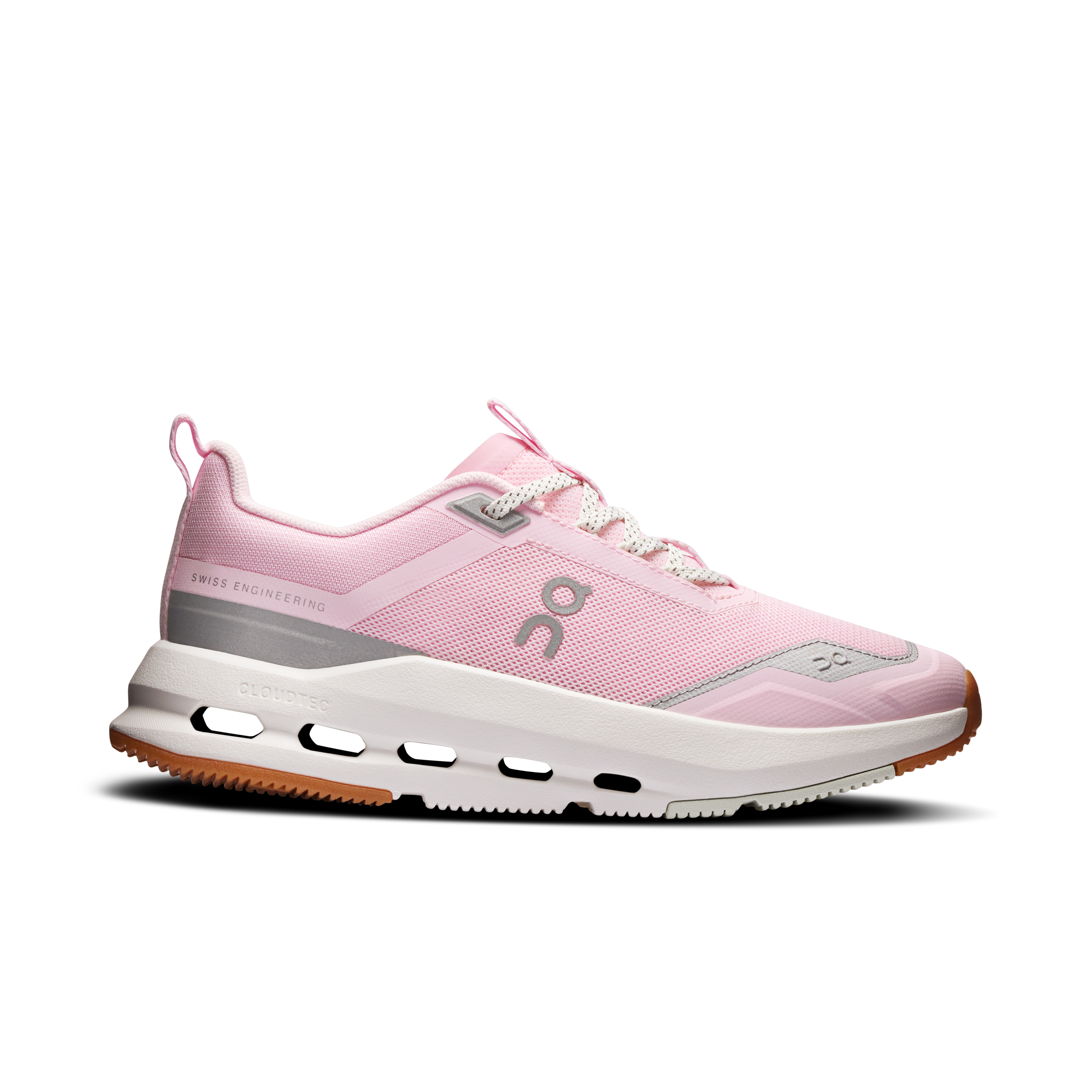 On Running Kids' Cloudnova Youth Shoes - Peony / Iceberg