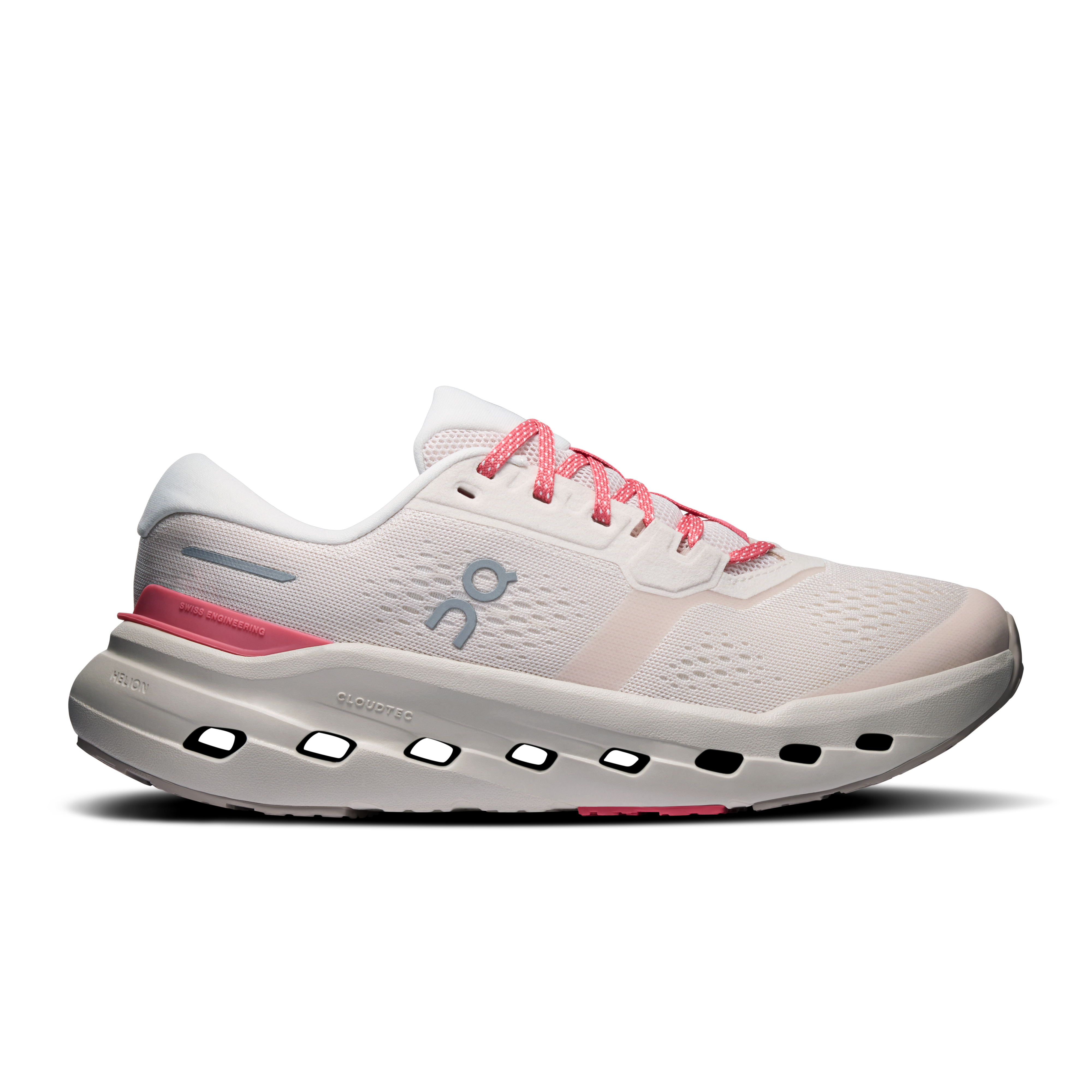 On Running Women's Cloudrunner 3 Shoes - Oyster / Camellia
