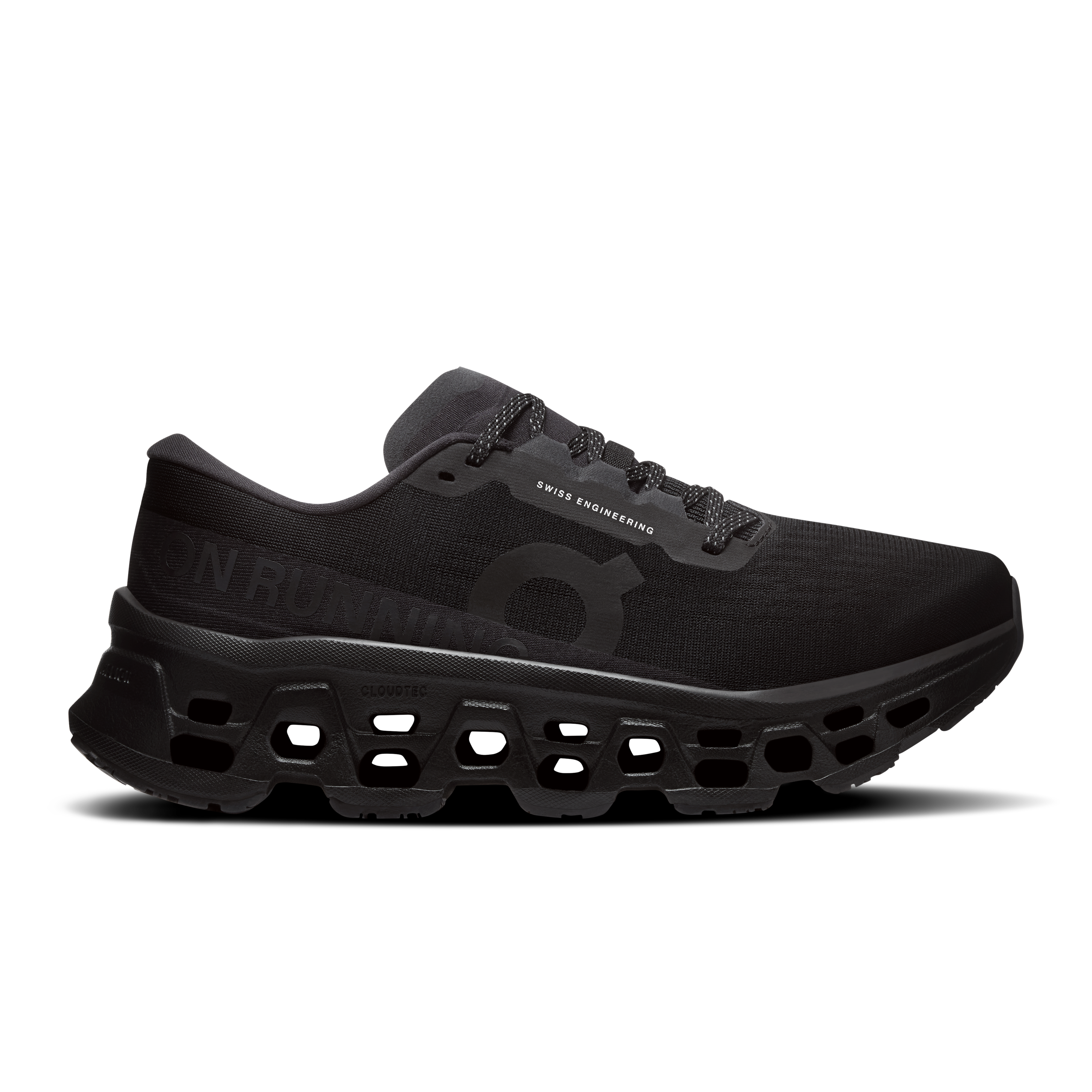 On Running Women's Cloudmonster 3 Wide Shoes - Black / Black