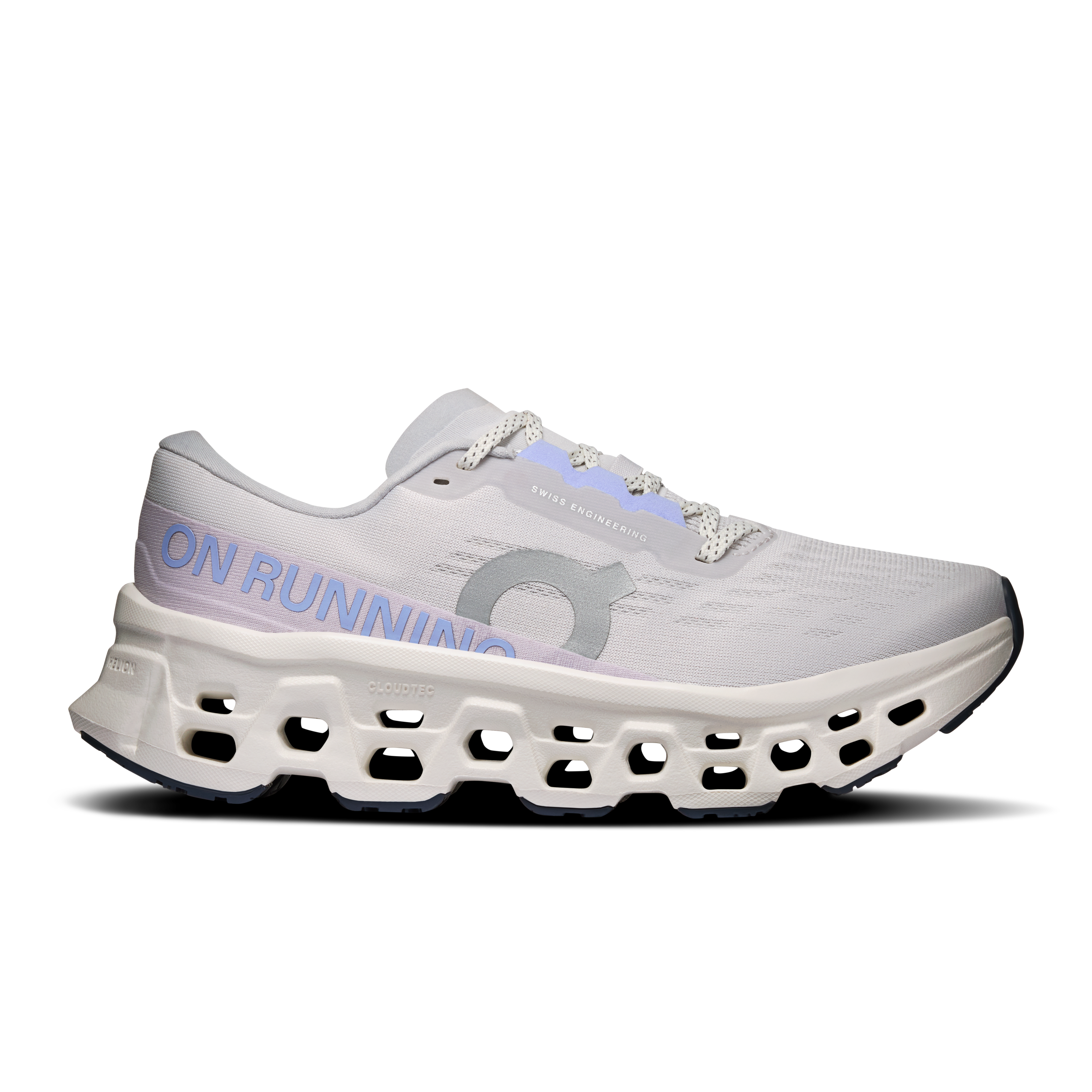 On Running Women's Cloudmonster 3 Wide Shoes - Frost / Ivory