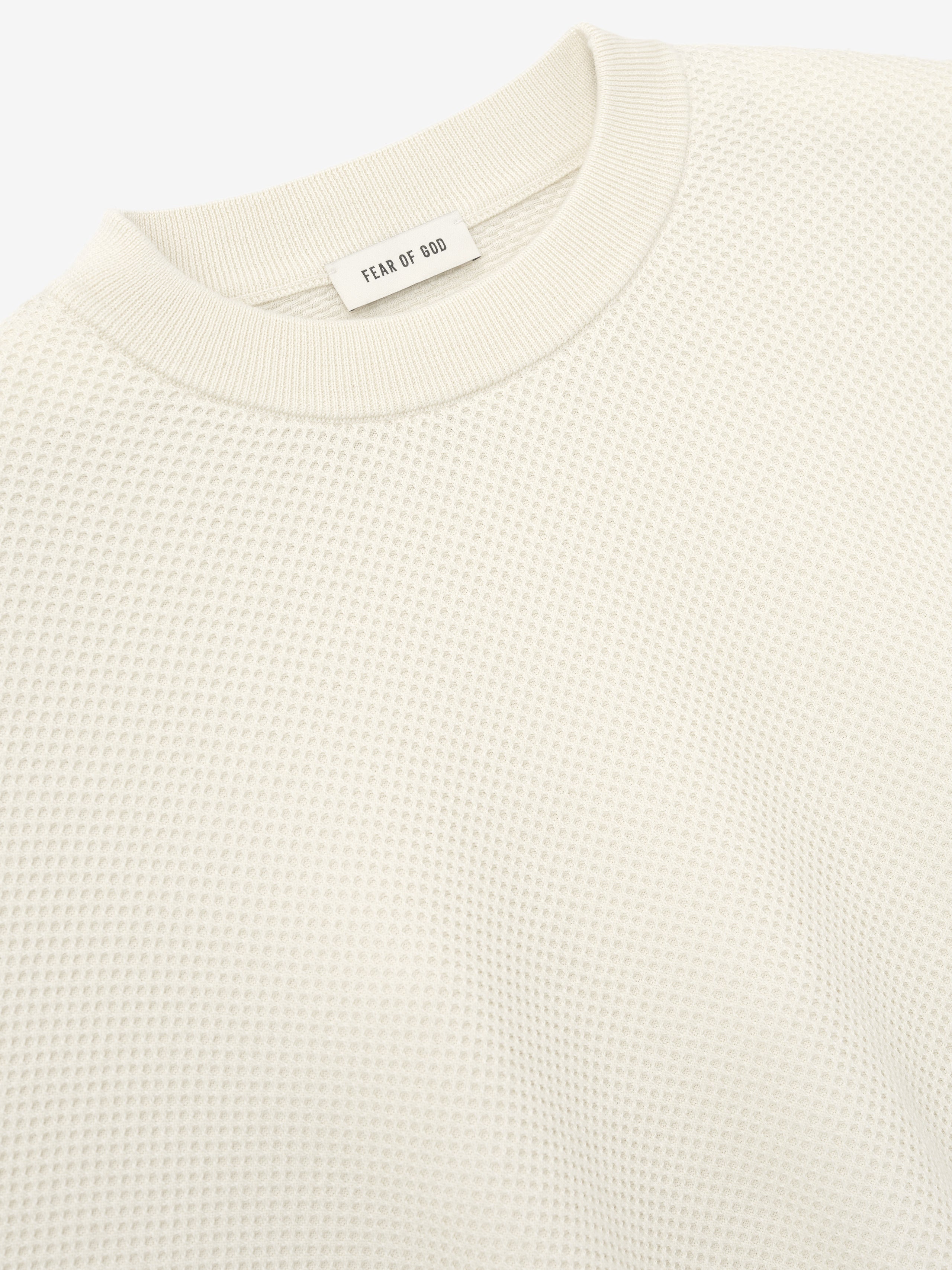 Wool Cotton Sport Mesh Knit Sweater