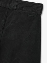 Washed Canvas Utility Shorts
