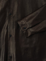 Leather Relaxed Shirt