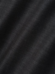 Grey Striped Wool Collarless Sport Jacket