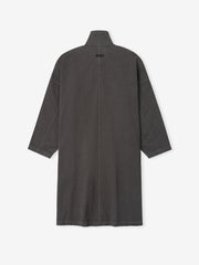 Garment-Dyed Cropped Sleeve Car Coat