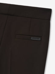 Double Weave Wool Tailored Flared Pants