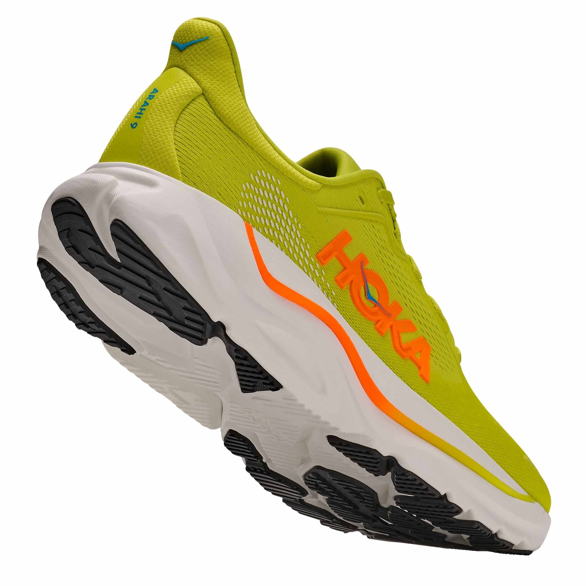 Hoka Arahi 9 Mens Running Shoes Hoka Citrus/Neon Tangerine