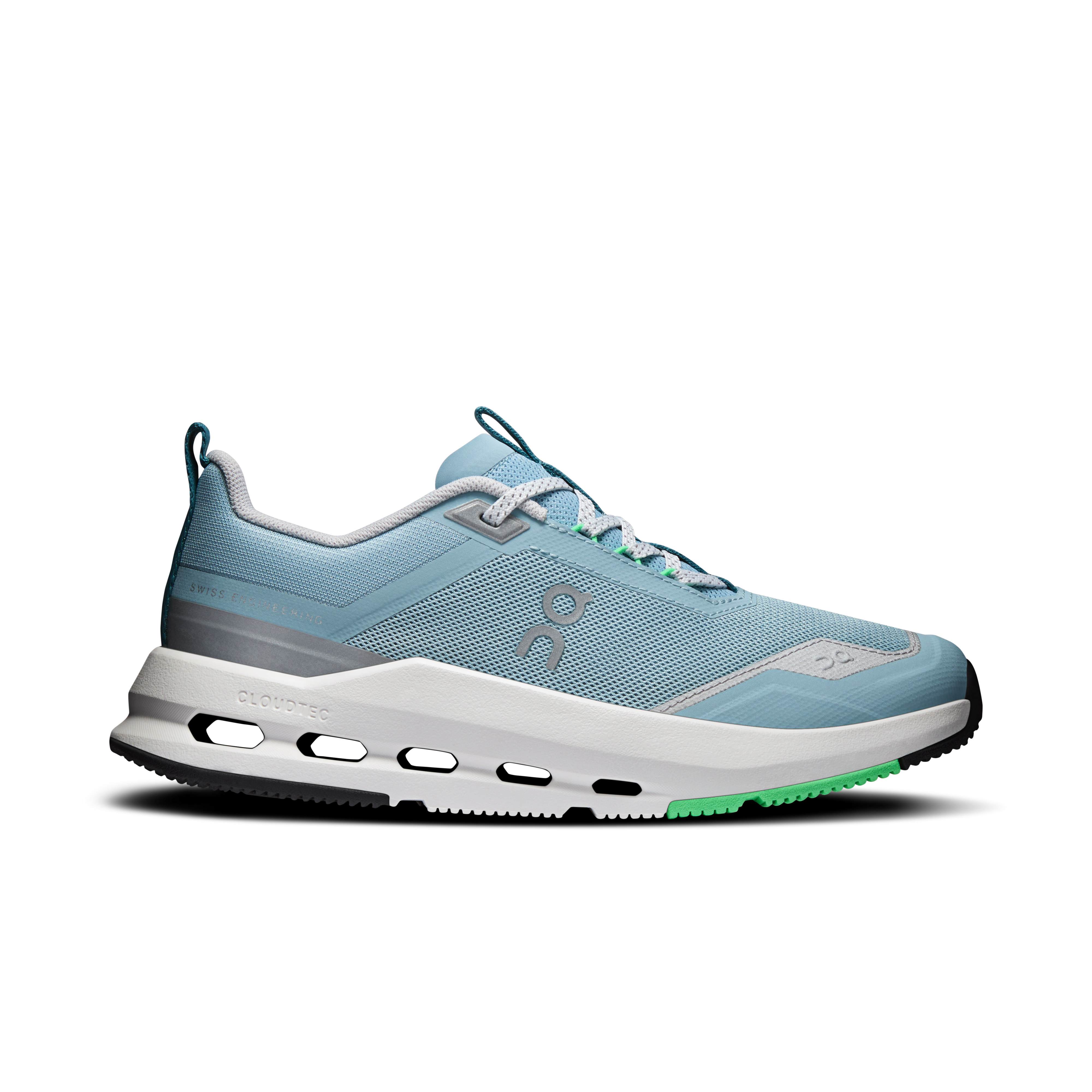 On Running Kids' Cloudnova Youth Shoes - Wash / White