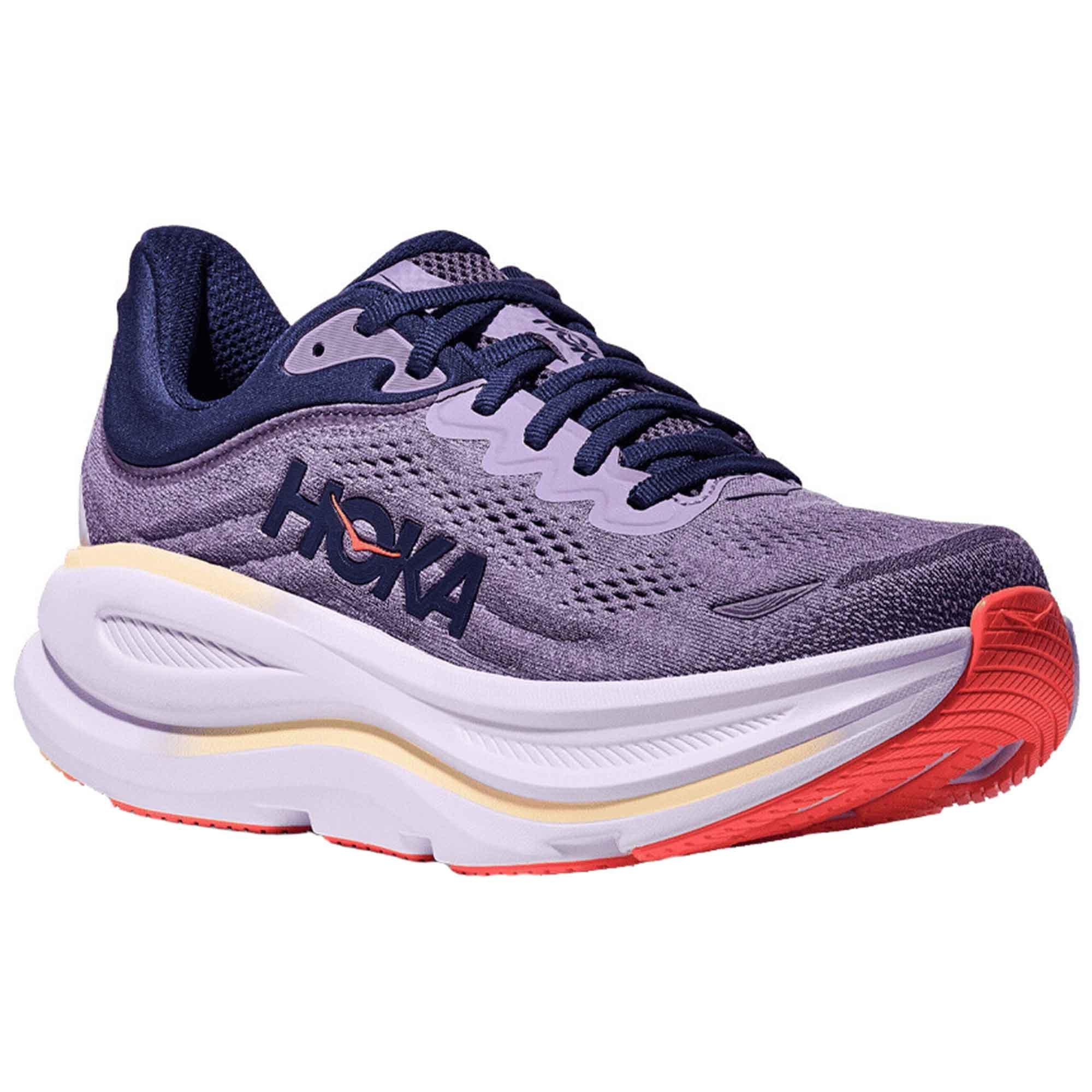 Hoka Bondi 9 Womens Running Shoes Berry Jam/Berry Patch