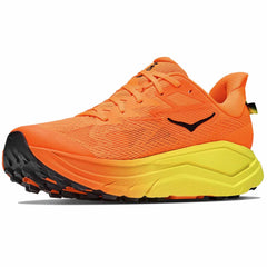 Hoka Challenger 8 Wide Men's Trail Running Shoes Neon Tangerine/Hoka Citrus