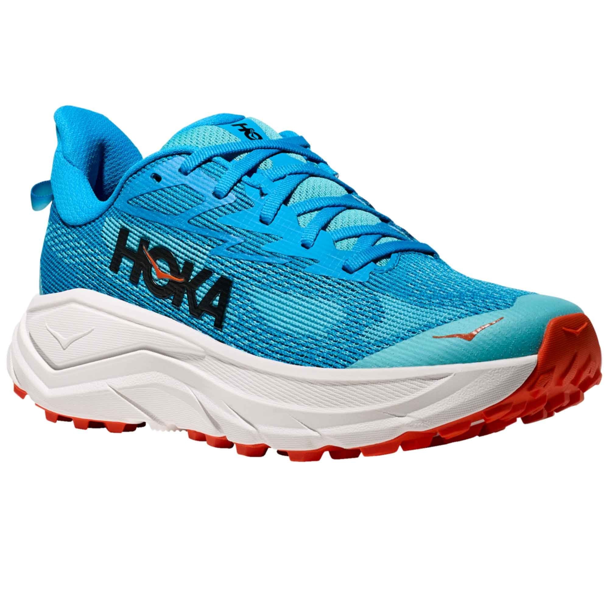 Hoka Challenger 8 Women's Trail Running Shoes Skyward Blue/Cielo Blue