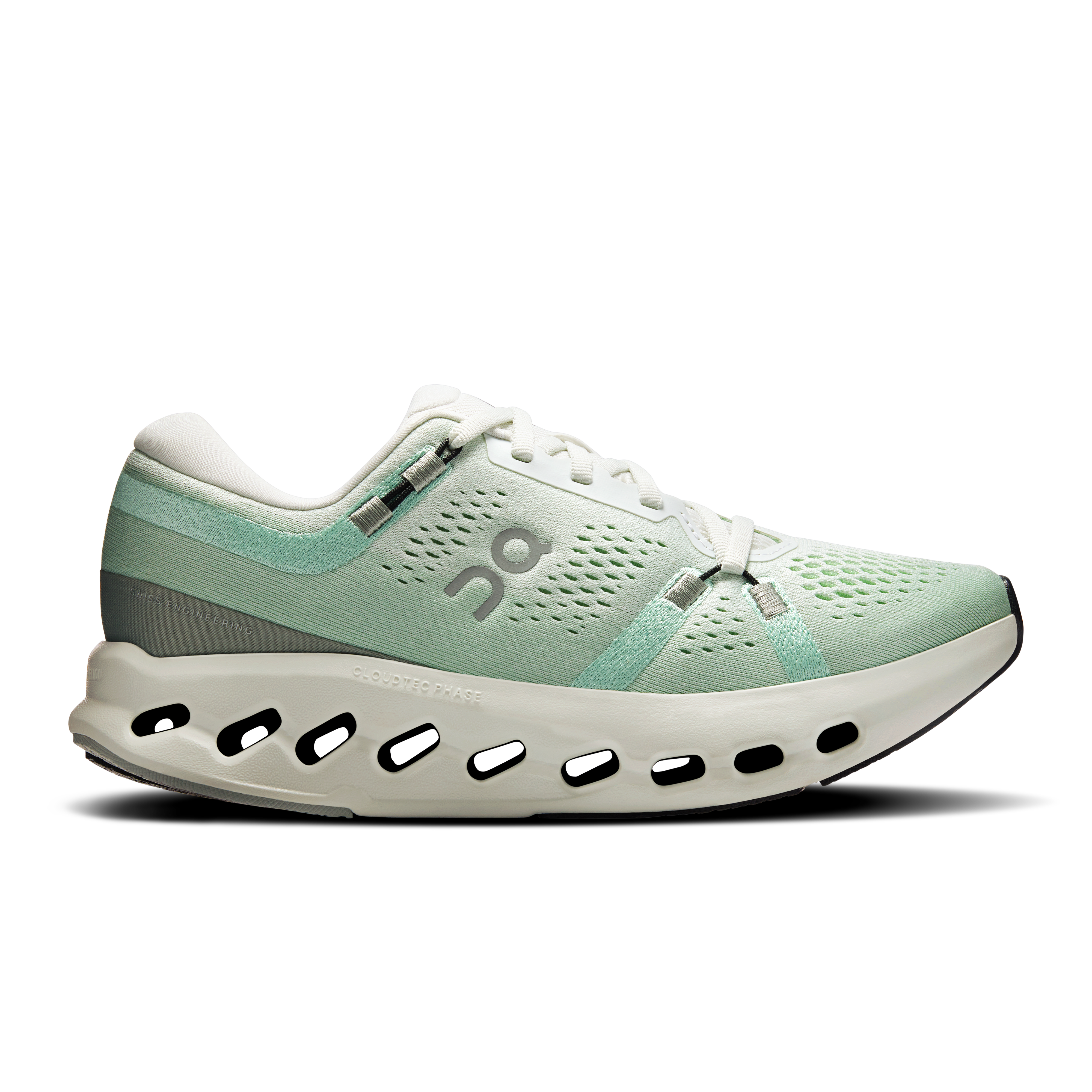 On Running Women's Cloudsurfer 2 Shoes - Ivory / Creek
