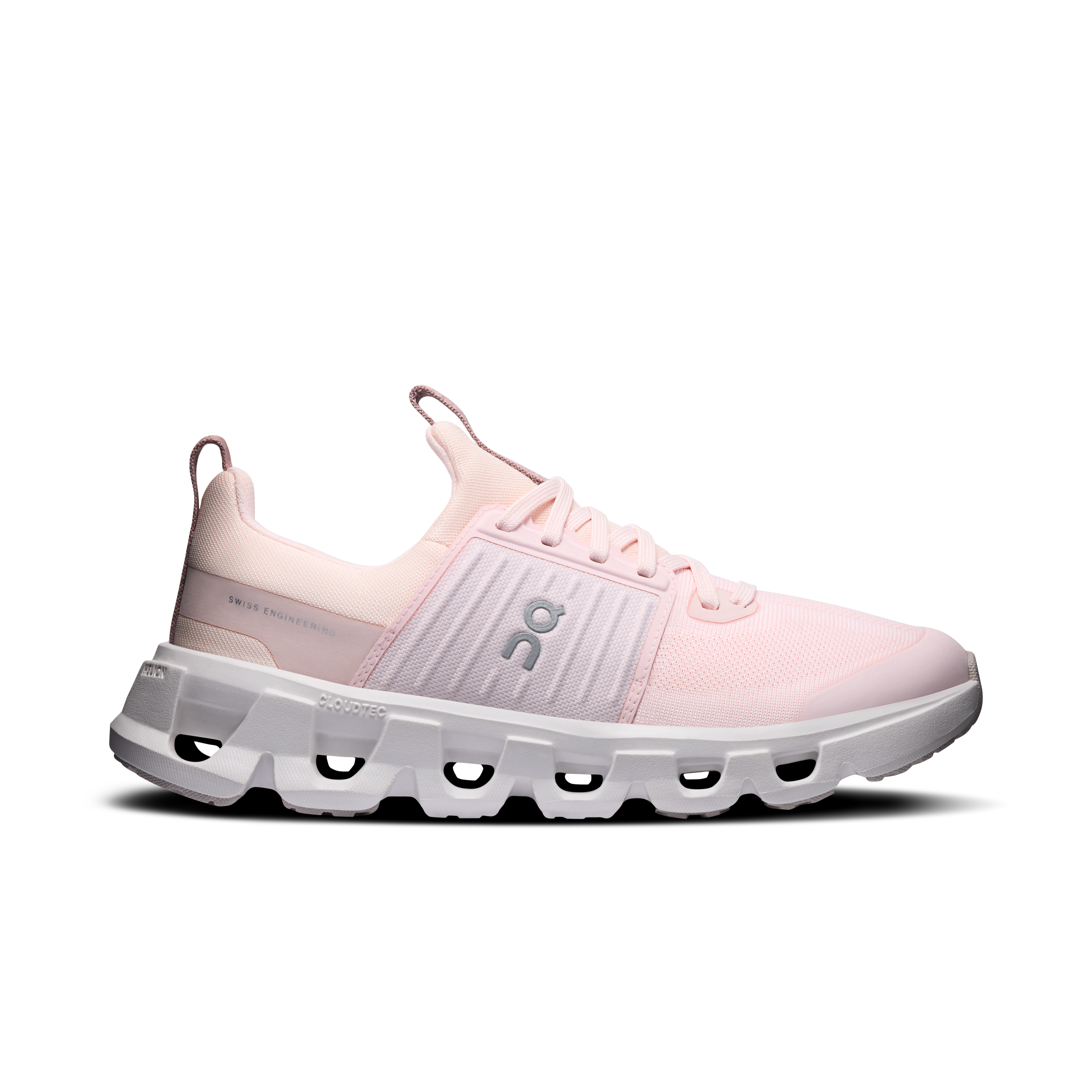 On Running Kids' Cloudswift Youth Shoes - Salt / White