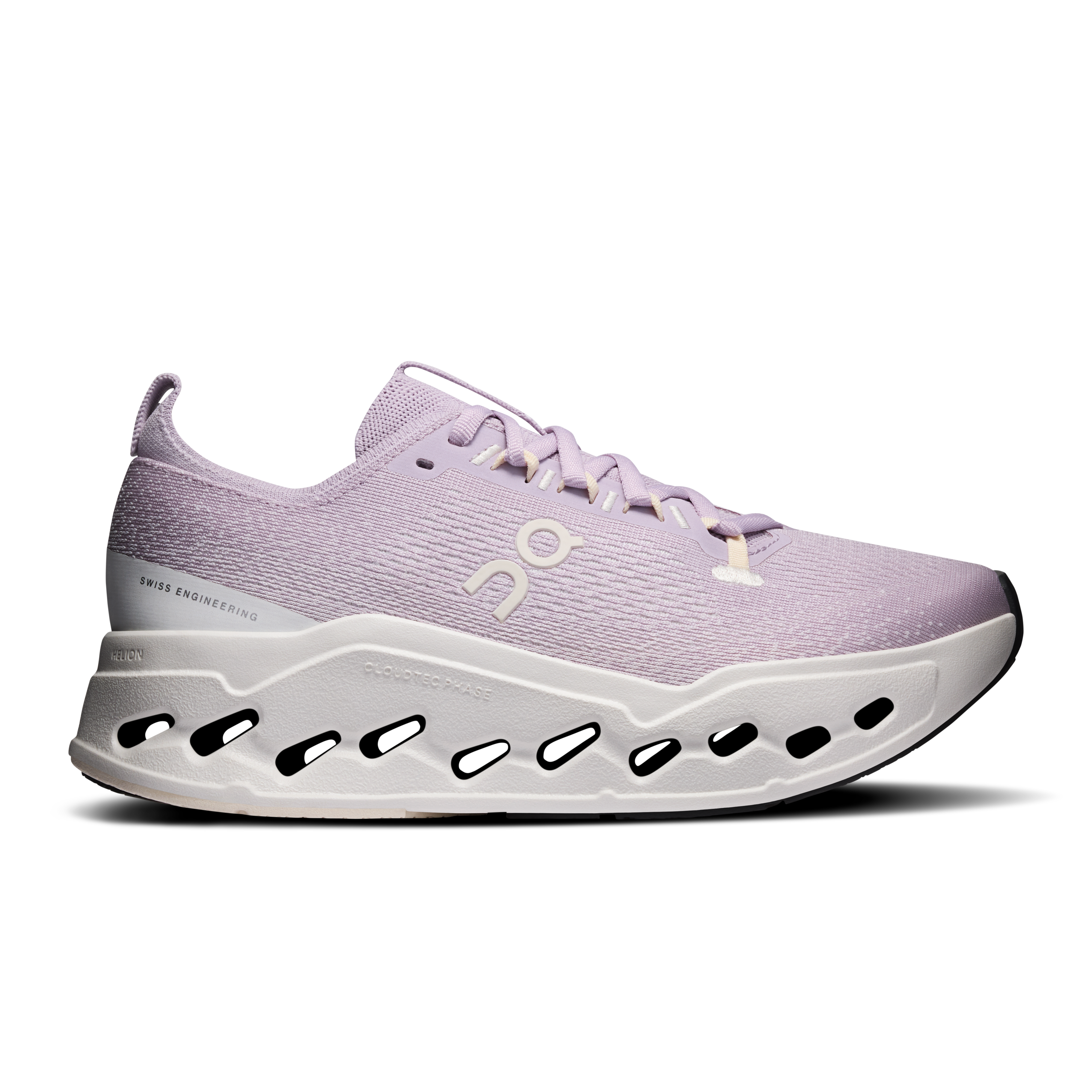 On Running Women's Cloudsurfer Max Wide Shoes - Foxglove / Ivory