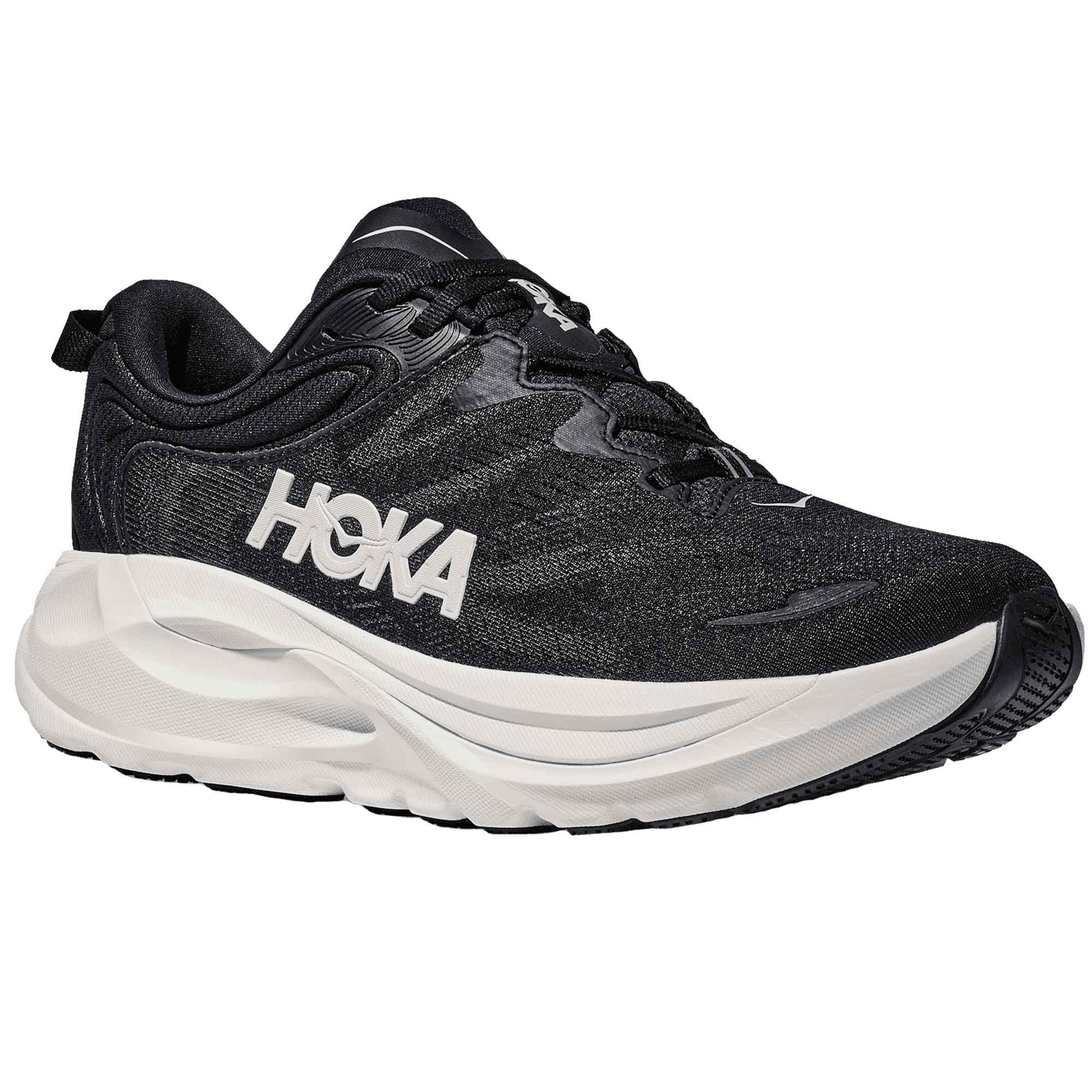 Hoka Gaviota 6 Womens Running Shoes Black/White