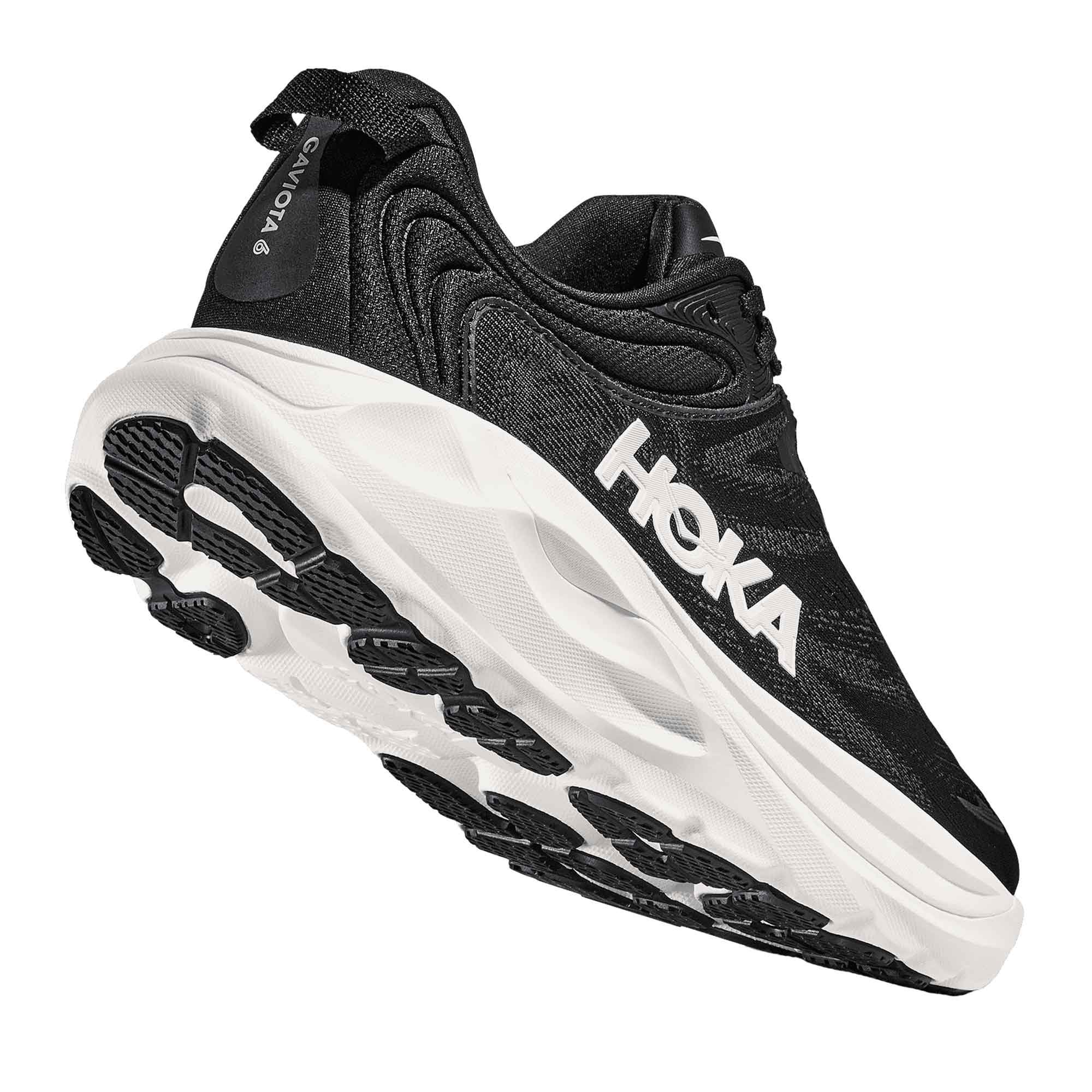 Hoka Gaviota 6 Womens Running Shoes Black/White