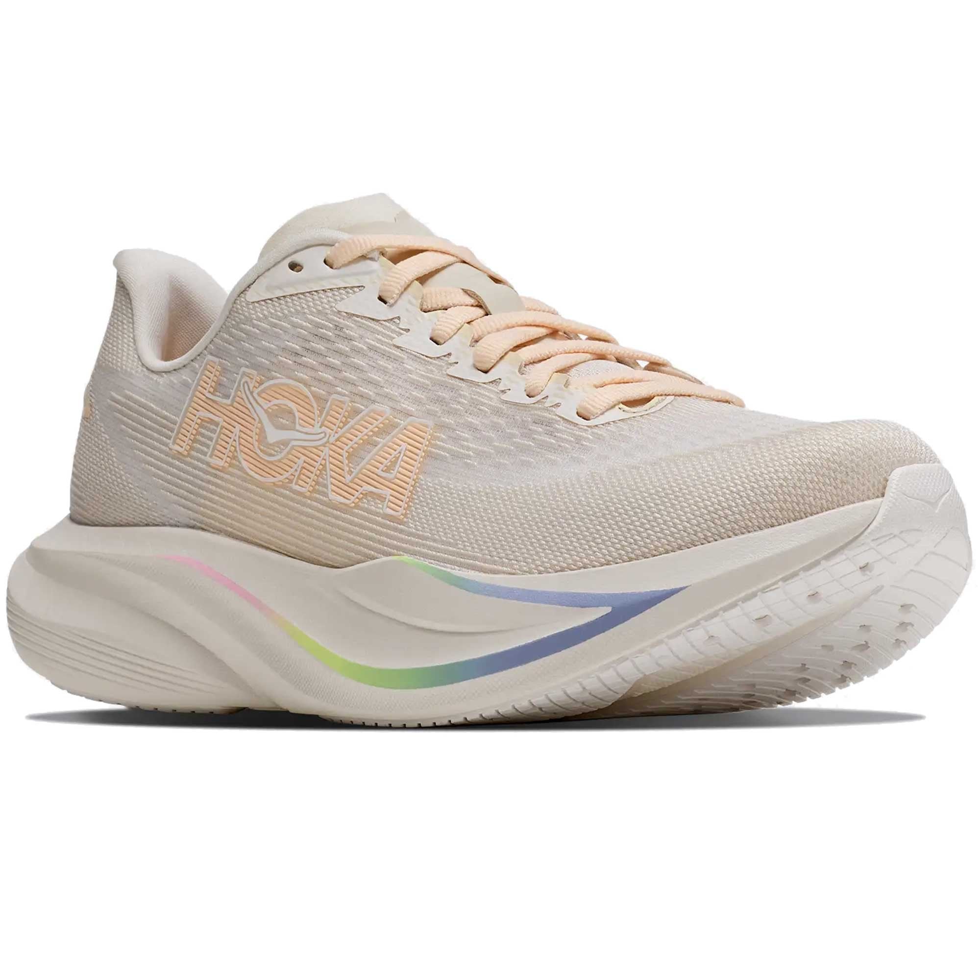 Hoka Mach 7 Women's Running Shoes Oatmilk/Alabaster