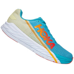Hoka Rocket X Unisex Running Shoes Scuba Blue/Luminary Green