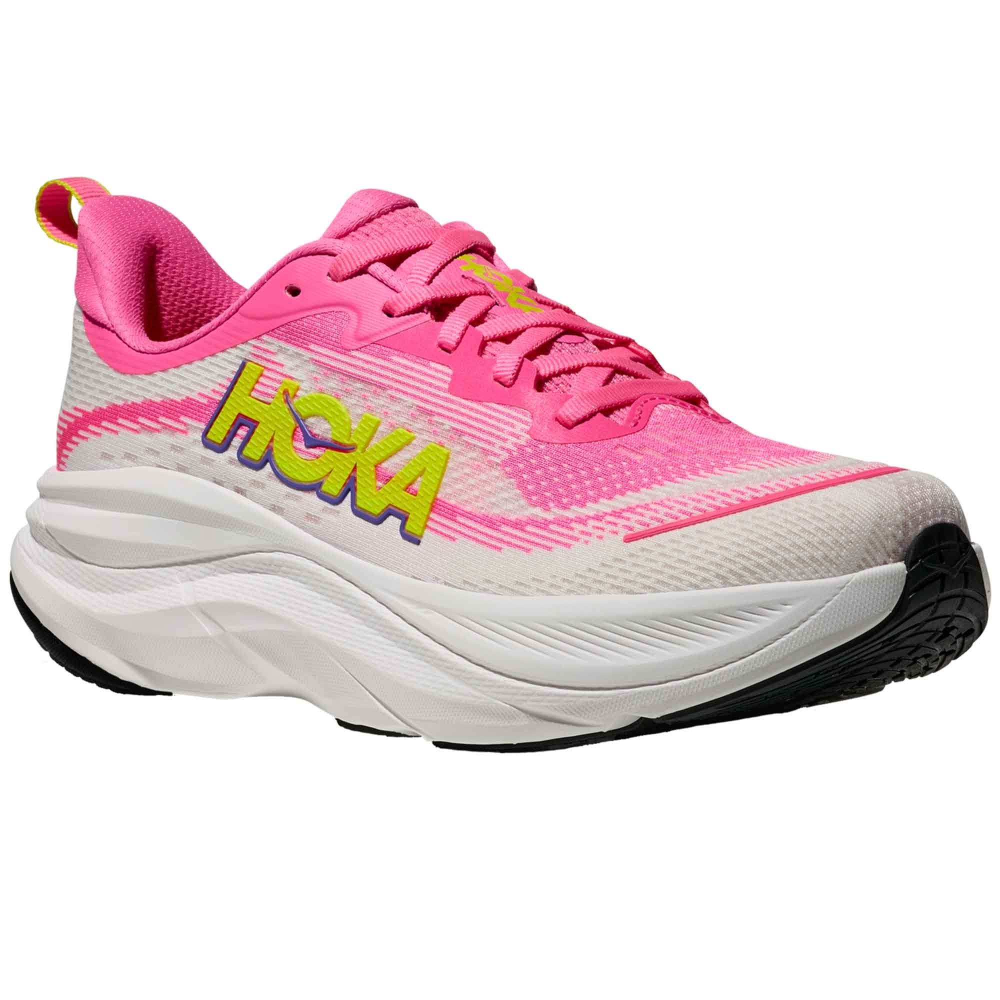 Hoka Skyflow Women's Running Shoes Neon Rose/Neon Hoka Citrus