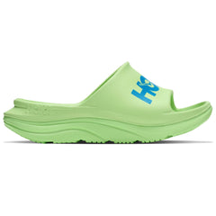 Hoka Women's ORA Athletic Sliders Tart Apple/Skyward Blue
