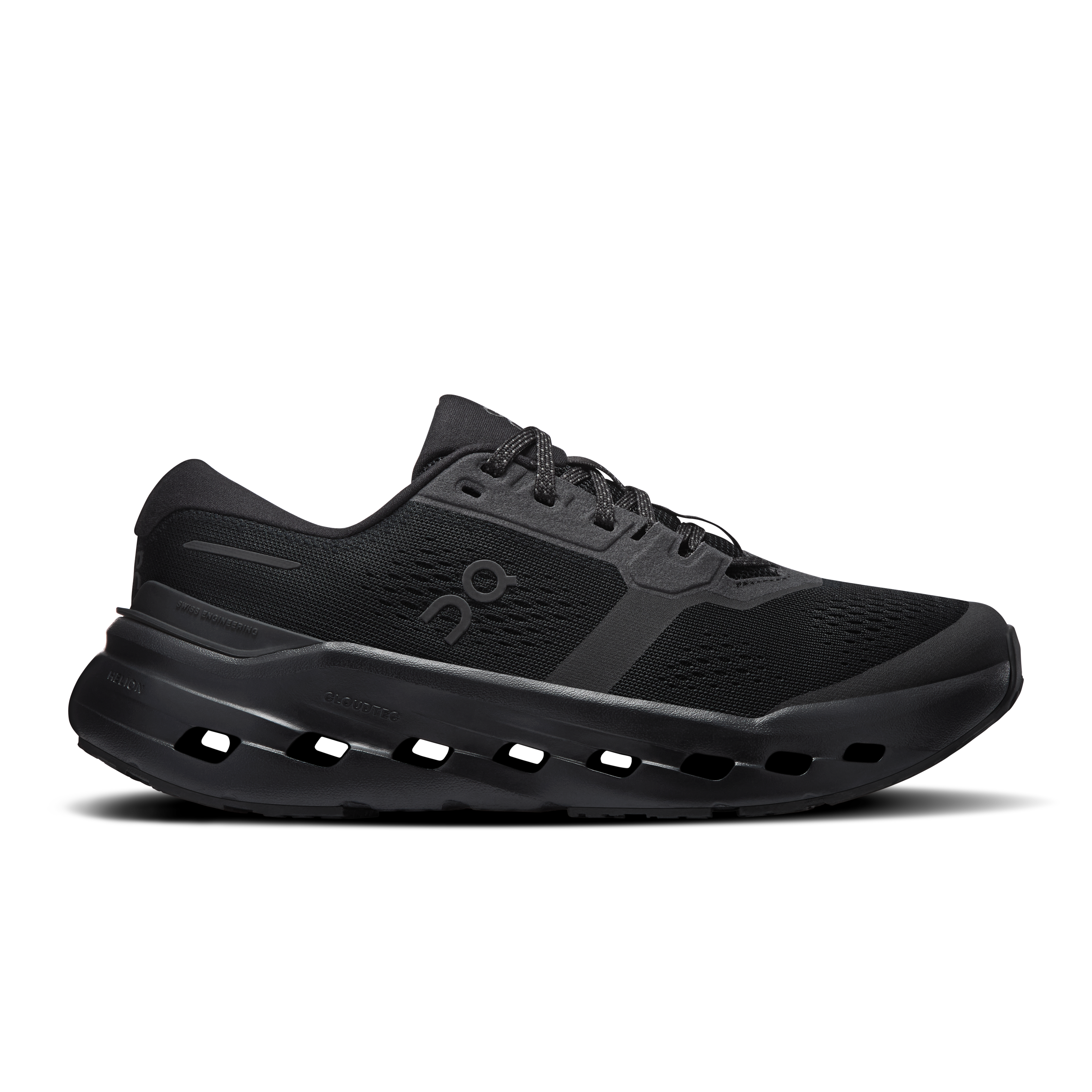 On Running Women's Cloudrunner 3 Shoes - Black / Black