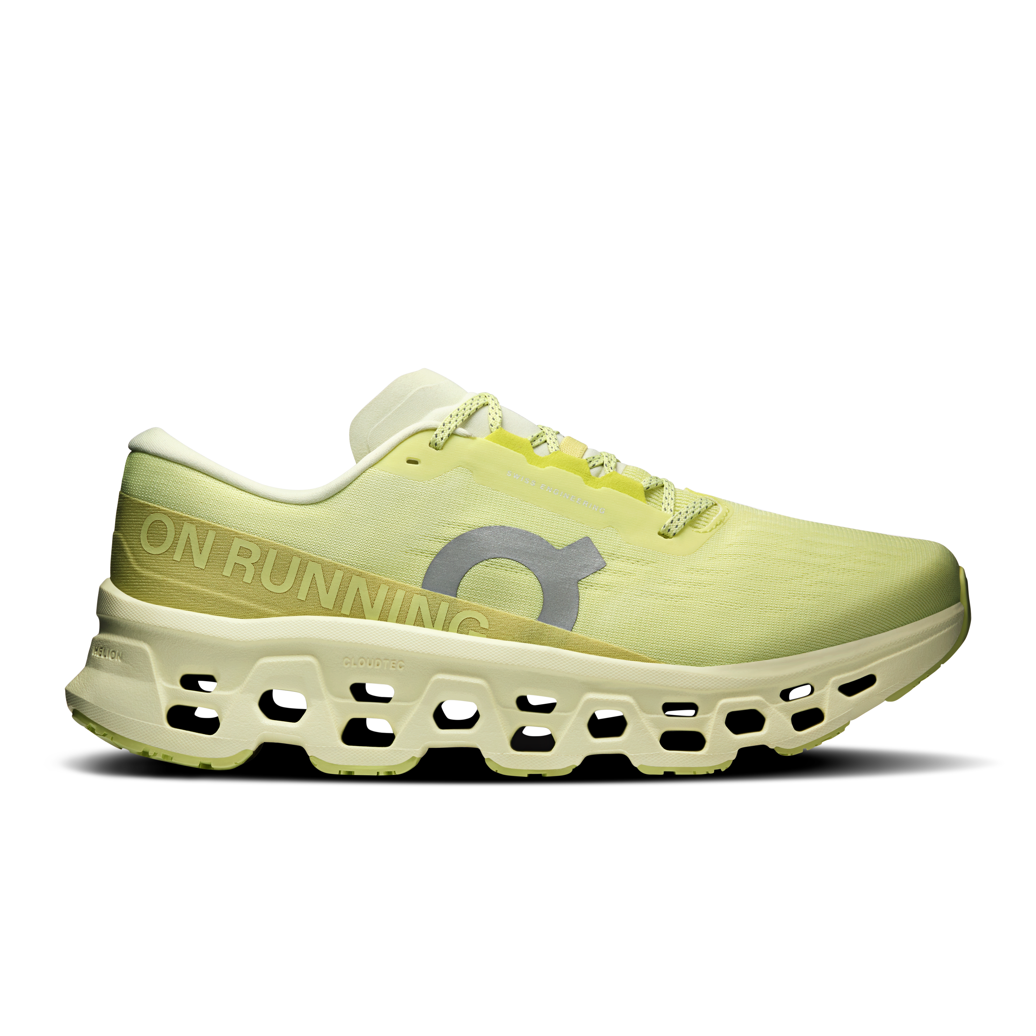 On Running Men's Cloudmonster 3 Shoes - Limelight / Seedling