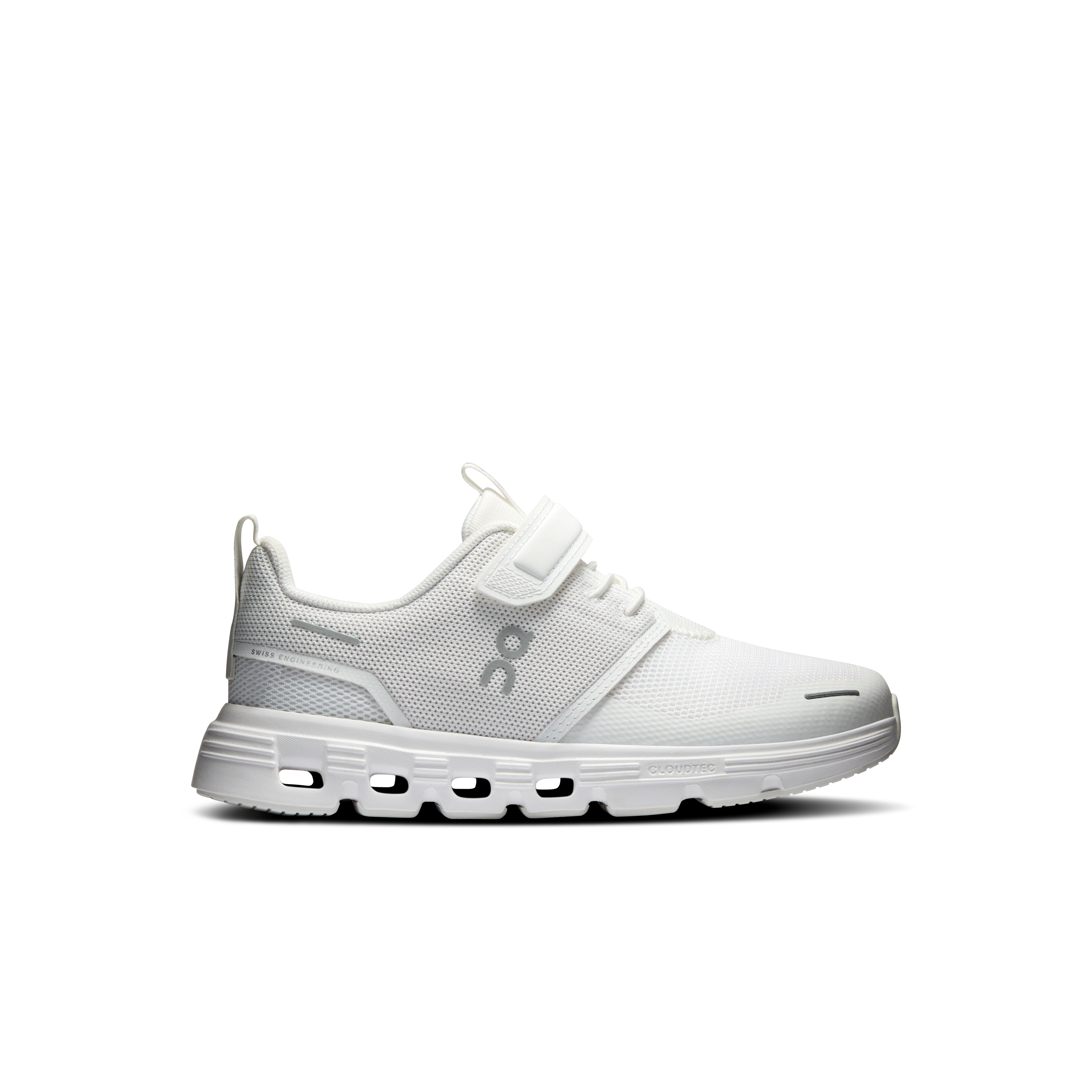 On Running Kids' Cloud Play 2 Shoes - White / White