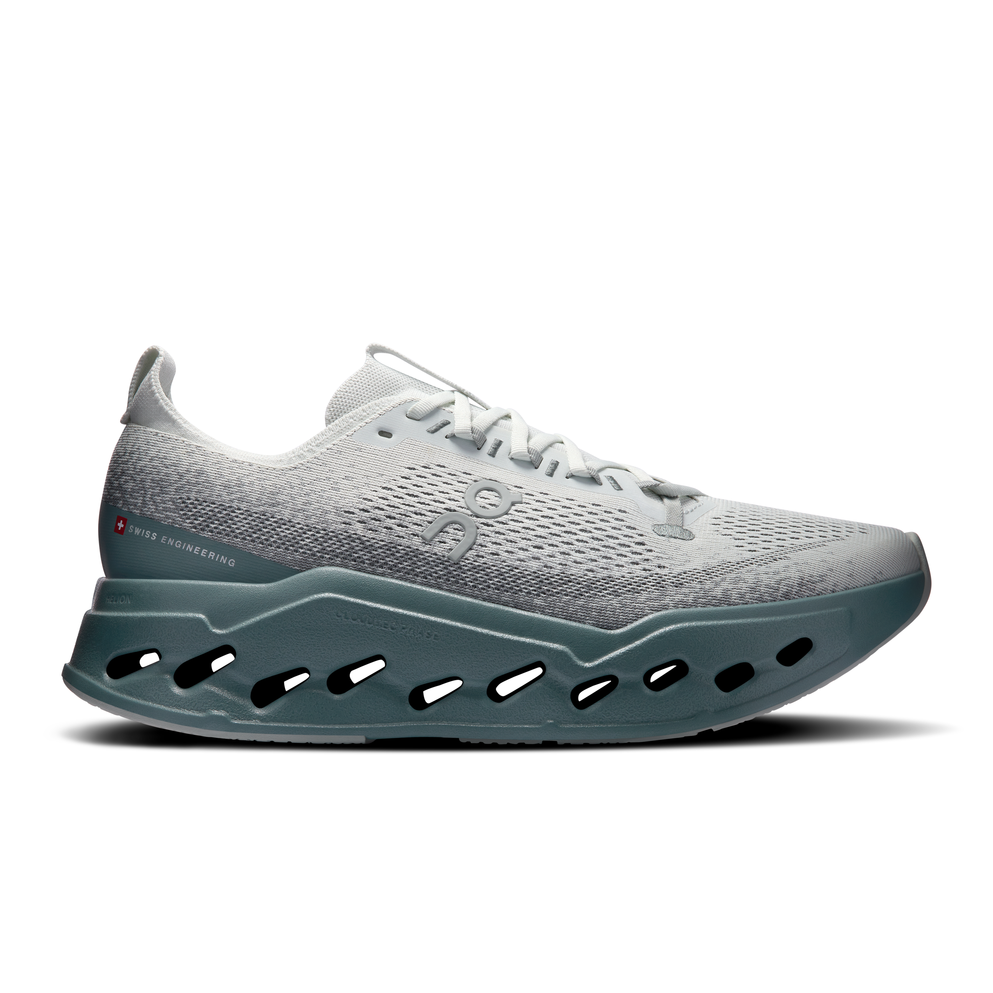 On Running Men's Cloudsurfer Max Shoes - Iceberg / Olive