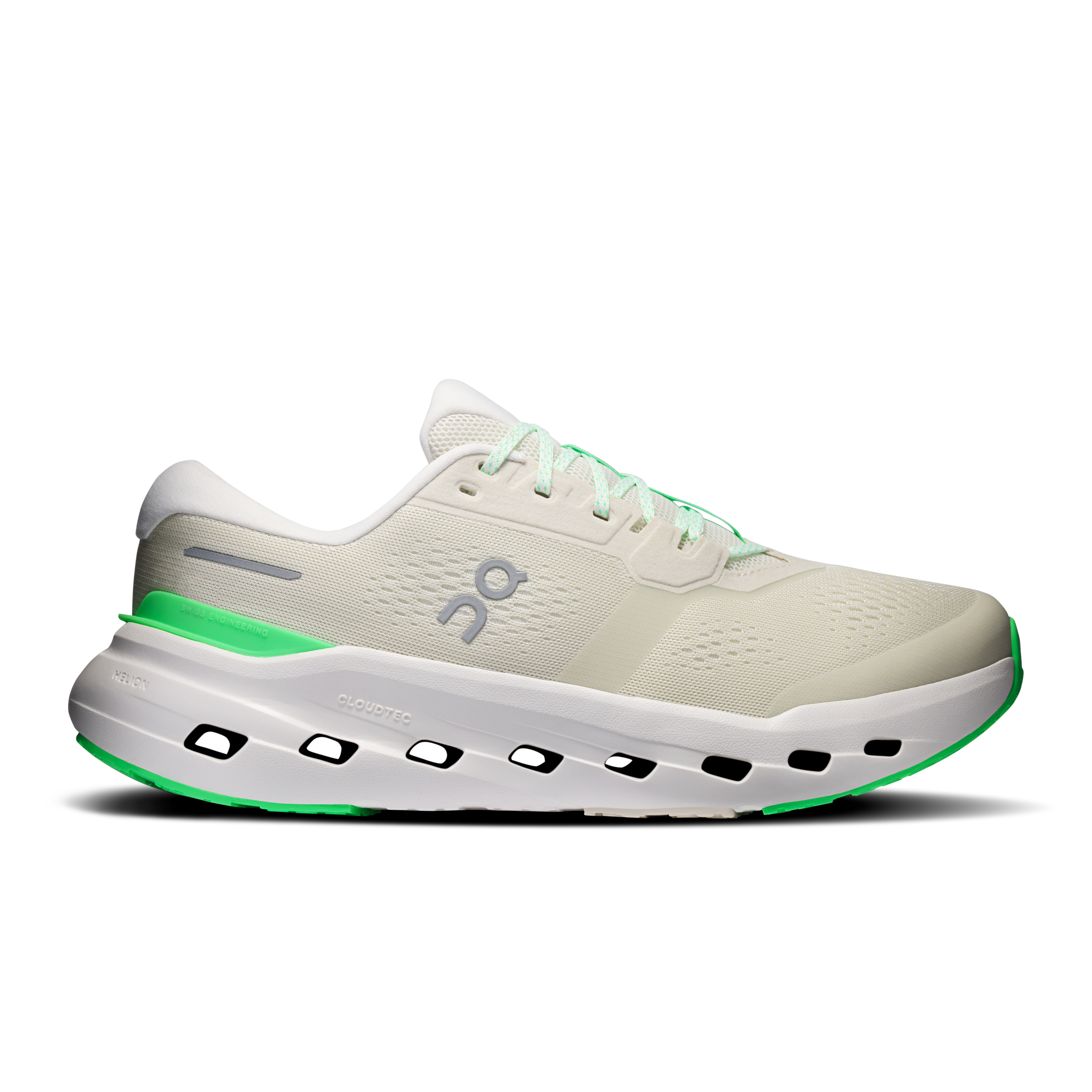 On Running Men's Cloudrunner 3 Wide Shoes - Ghost / Verdite