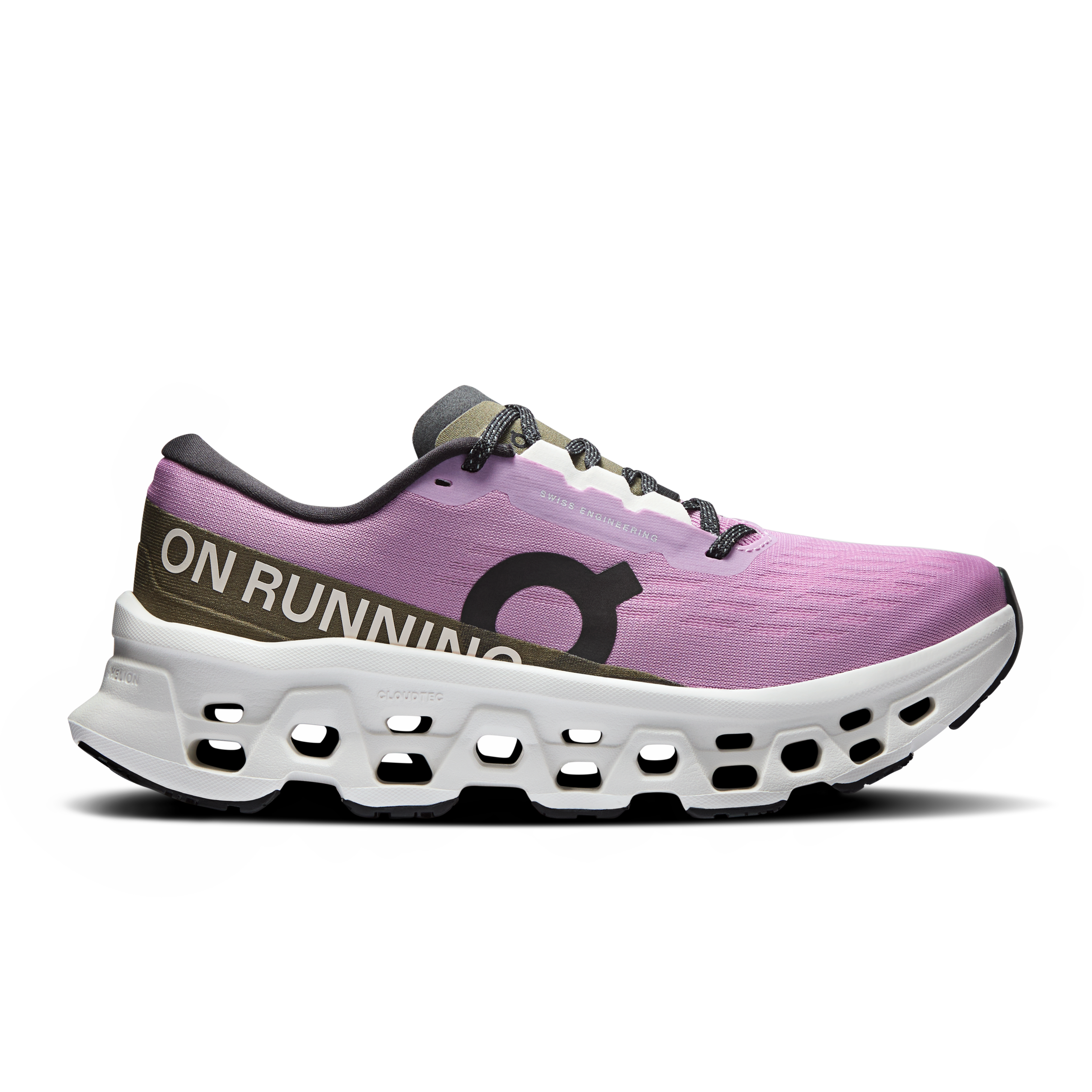 On Running Women's Cloudmonster 3 Shoes - Sakura / Ivory