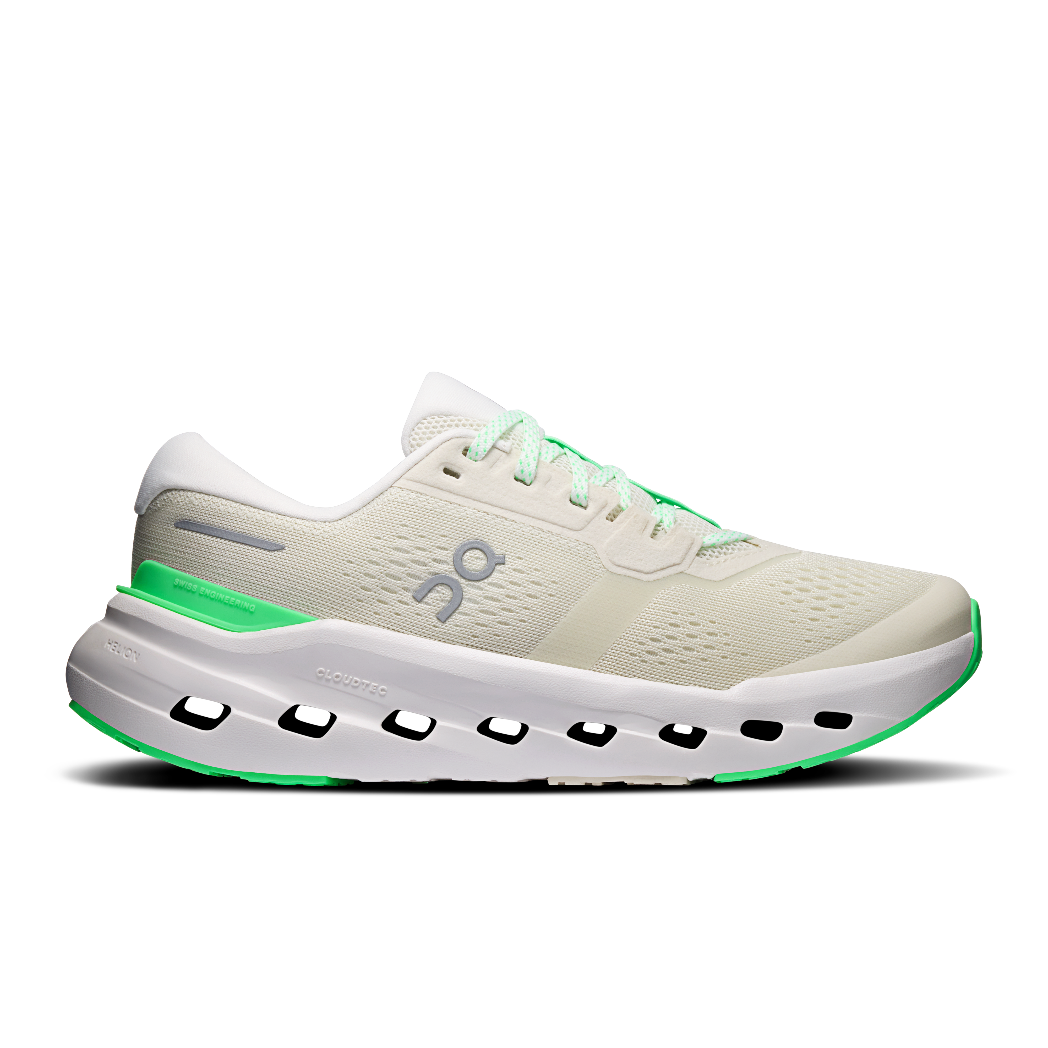 On Running Women's Cloudrunner 3 Shoes - Ghost / Verdite