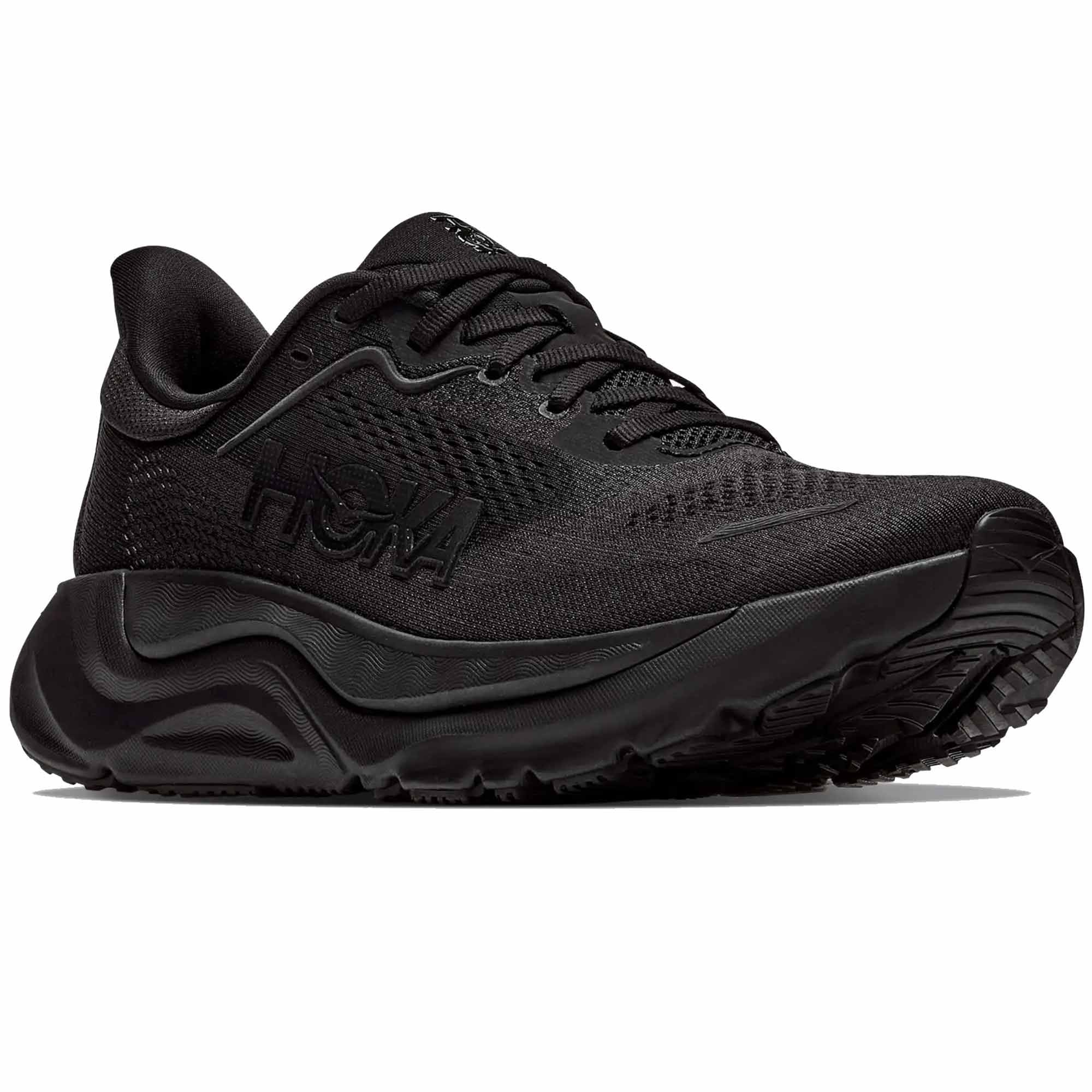 Hoka Arahi 9 Wide Womens Running Shoes Black/Black