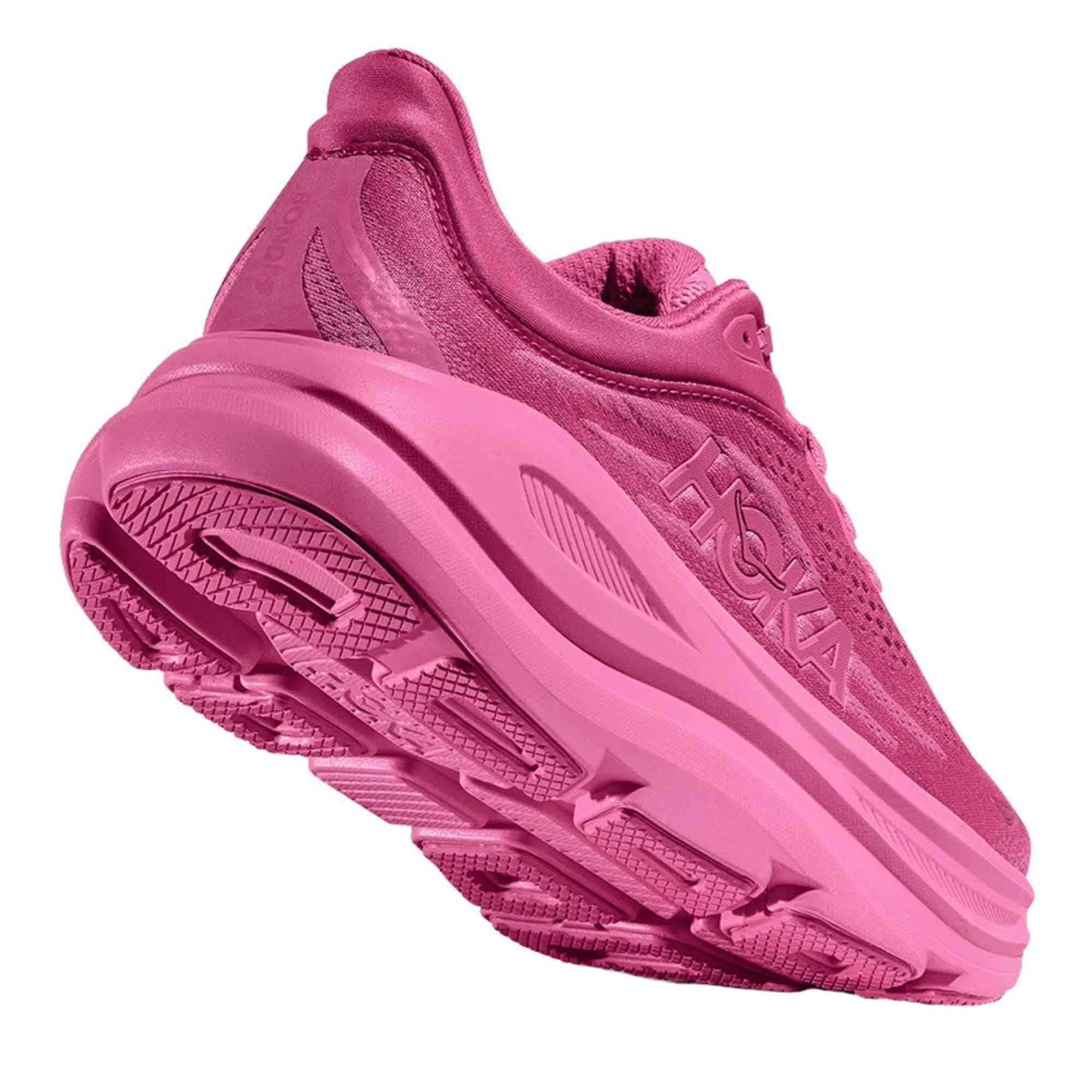 Hoka Bondi 9 Womens Running Shoes Crabapple/Crabapple