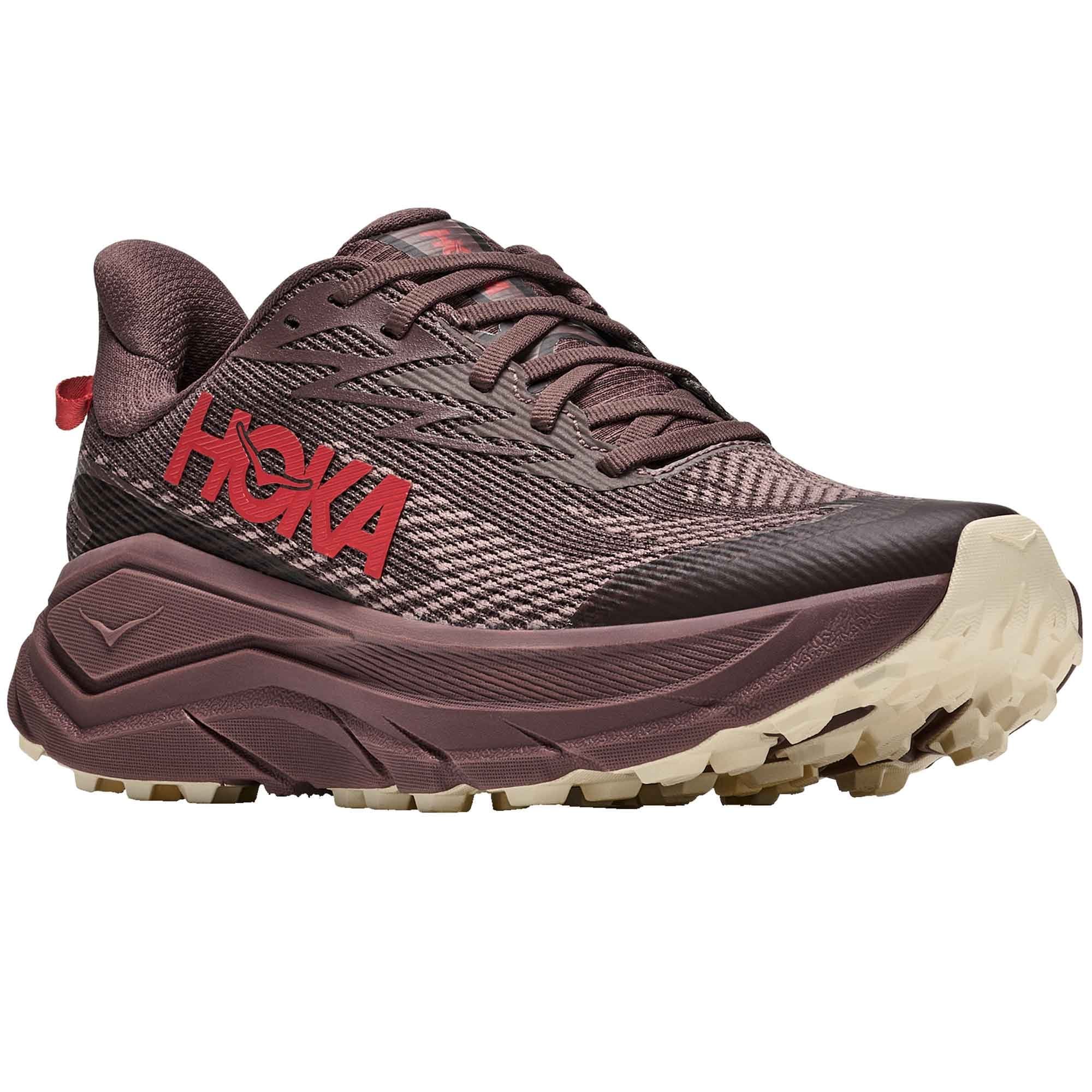 Hoka Challenger 8 GTX Women's Waterproof Trail Running Shoes Smoky Quartz/Alabaster