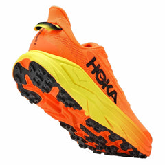 Hoka Challenger 8 Wide Men's Trail Running Shoes Neon Tangerine/Hoka Citrus