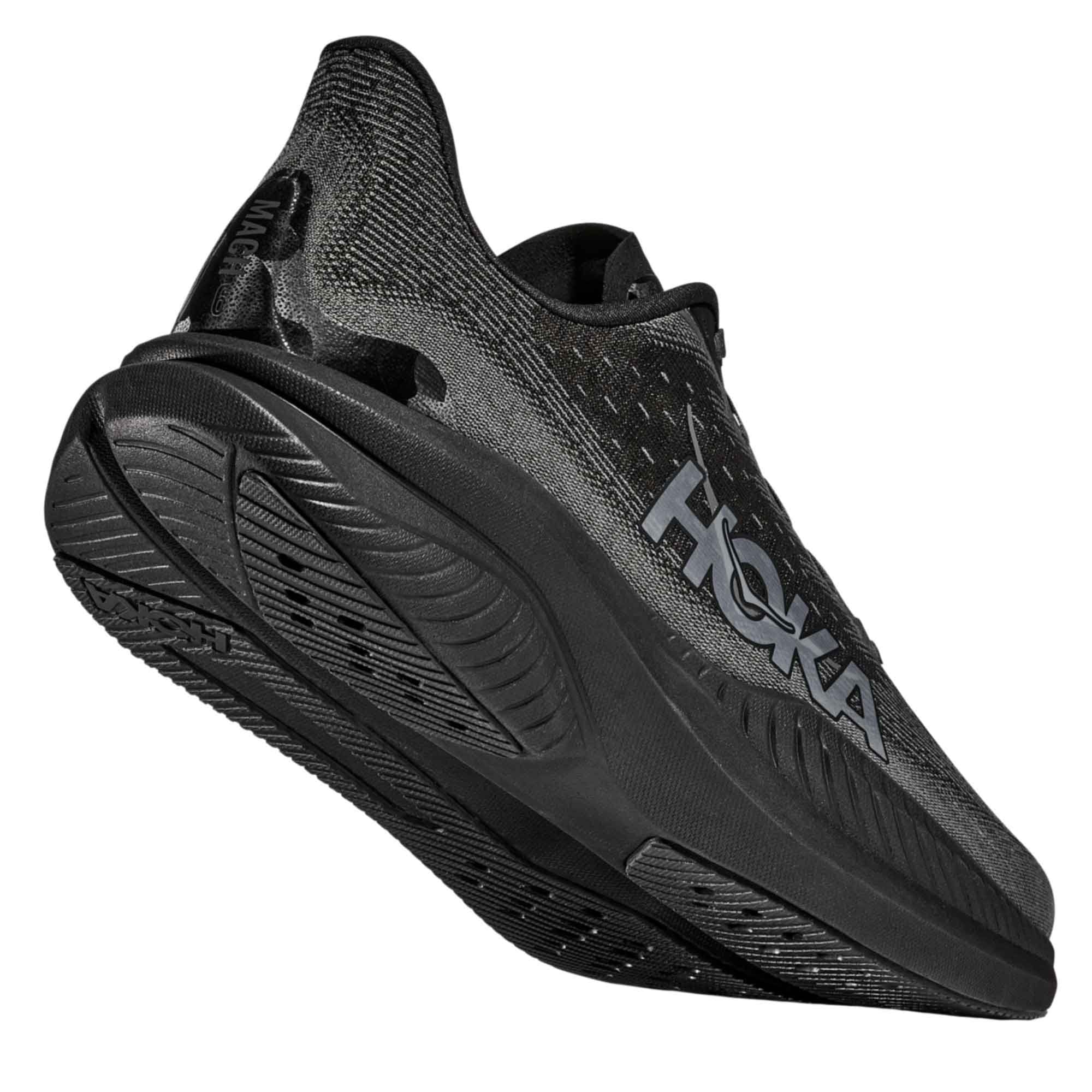 Hoka Mach 6 Women's Running Shoes Black/Outer Orbit