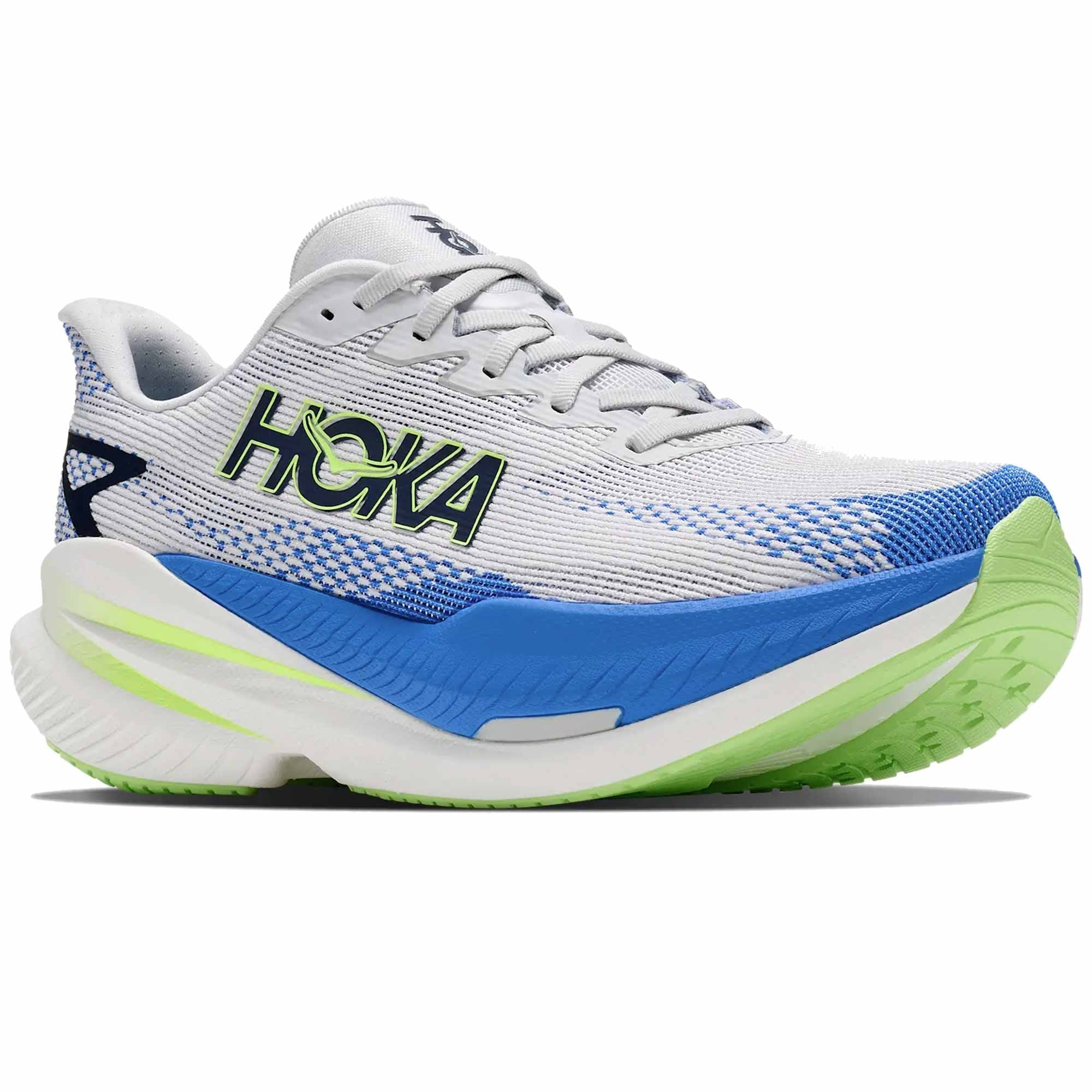 Hoka Mach X 3 Men's Running Shoes Cosmic Grey/Virtual Blue
