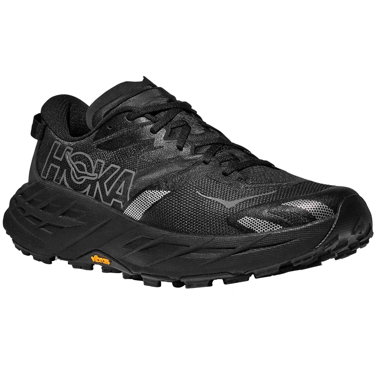 Hoka Speedgoat 7 Men's Trail Running Shoes Black/Outer Orbit